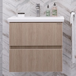 Grossman Мебель для ванной Юнит 60 подвесная кадена вуд – фотография-6